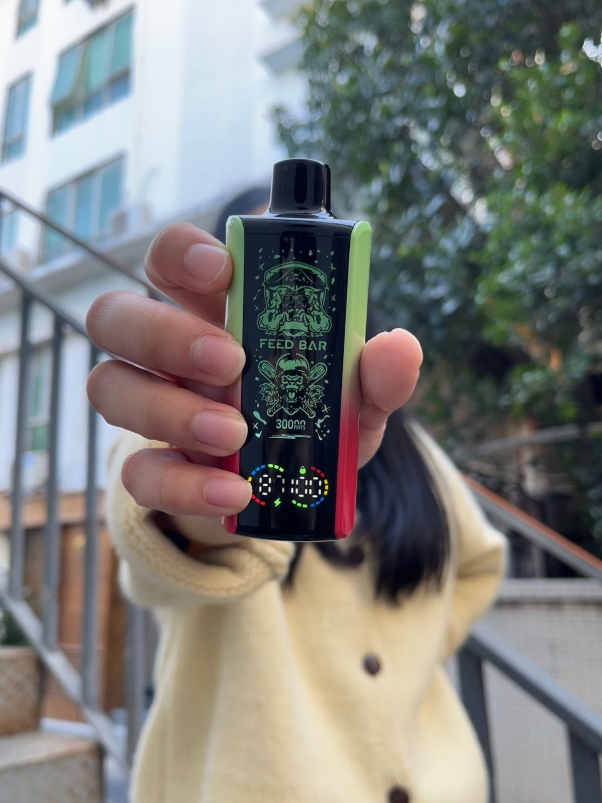Premiera!!Vape 30.000 puffs VapSolo Display Reincarcabil Type C