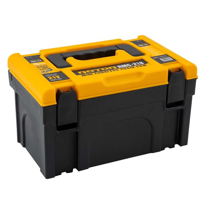 Mini drujba cu acumulator ROTOR RMC218, 2 acumulatori 21 V 4.0 Ah