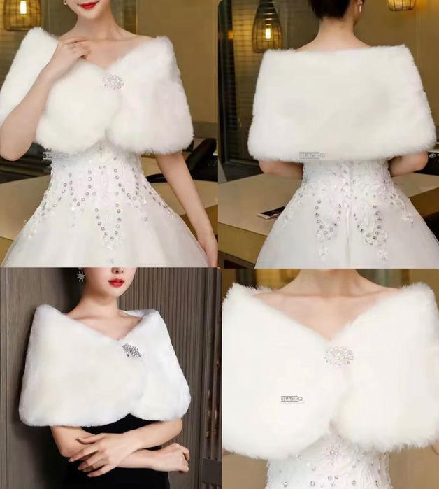 Шал/наметка от еко кожа, Skatie Brand нов дамски колан естествена кожа