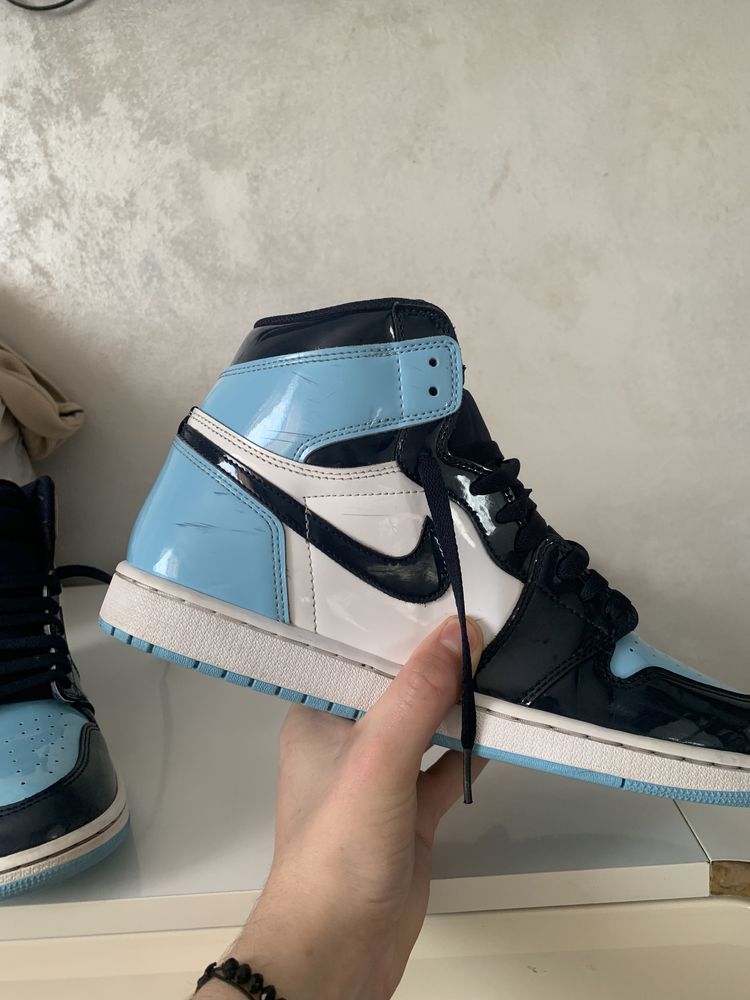 Air Jordan 1 High OG “UNC Patent Leather”