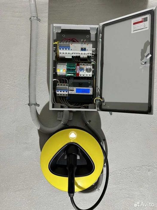 Установка зарядное устройство для Электромобилей. Zaryadka elektro
