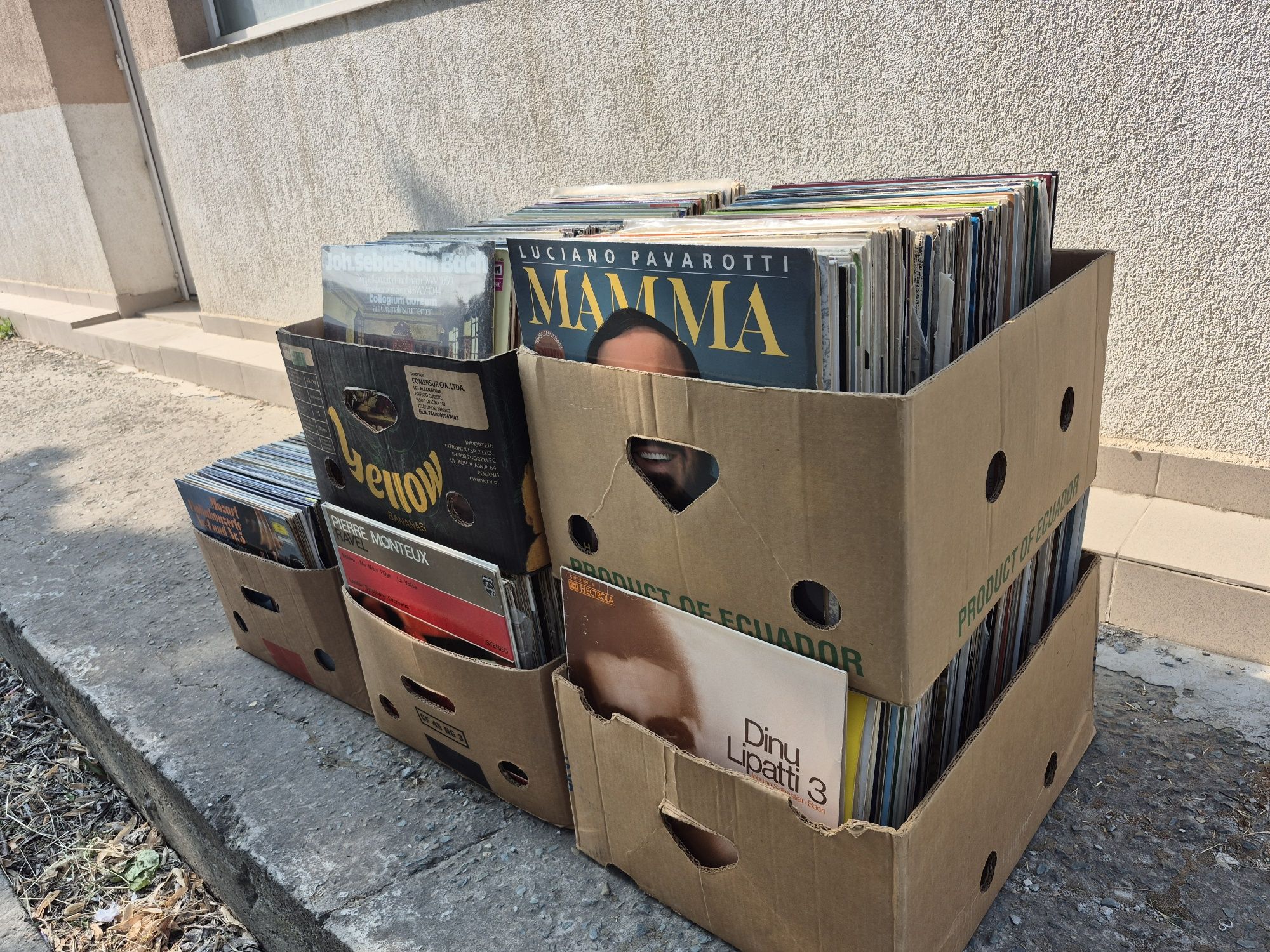 Vând Lot 150 Discuri Vinil colectie muzica clasica mixta pentru pick U