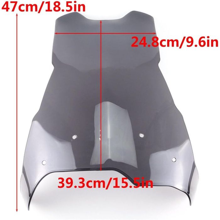 Parbriz fumuriu light BMW F800GS F700GS PB102