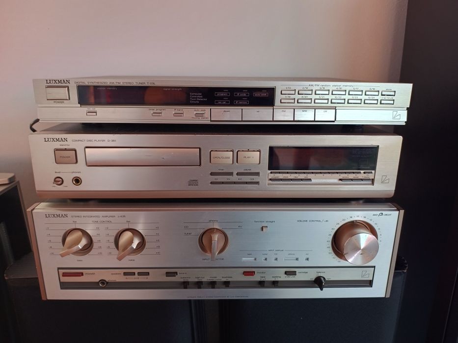 Luxman L-435,Luxman D-351,Luxman T-03L