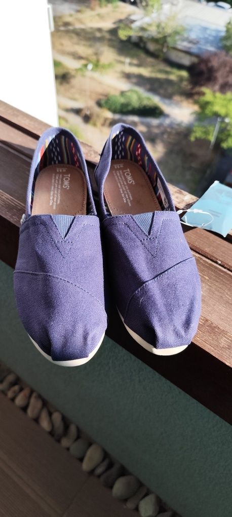 Toms еспадрили navy blue
