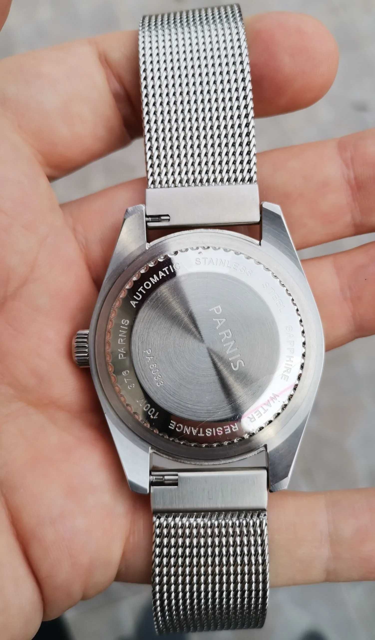 Parnis Automatic japonez 43 mm