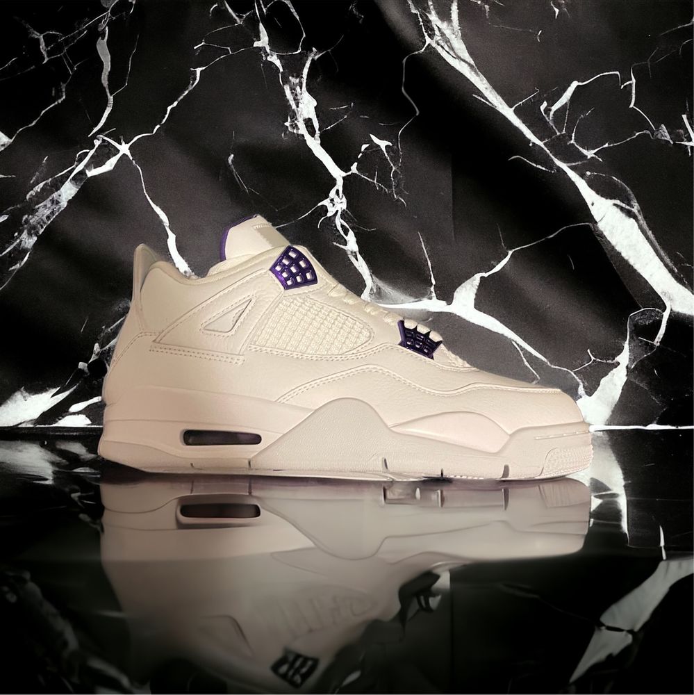 Jordan 4 metallic pruple