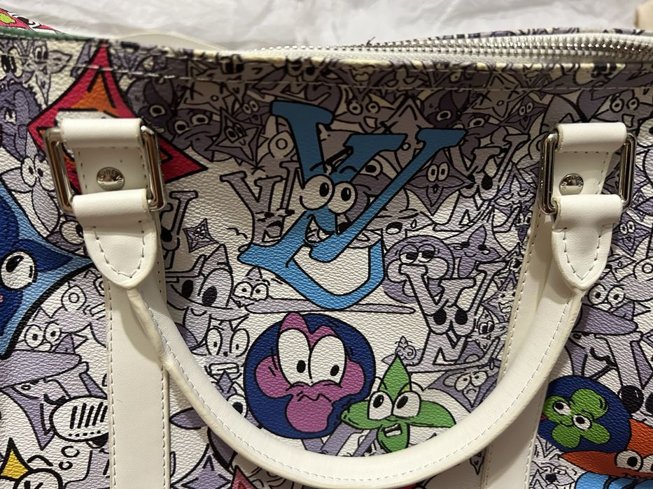 Geanta de voiaj Duffle Bag Louis Vuitton Keepall Bandana Grafitti