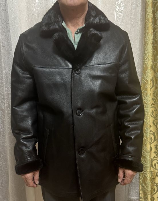 Мужская  дубленка