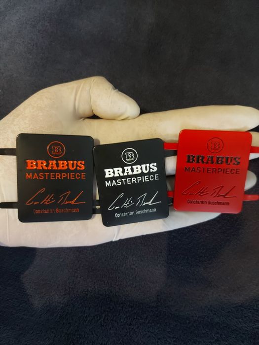Емблема за седалки на Мерцедес Брабус Brabus