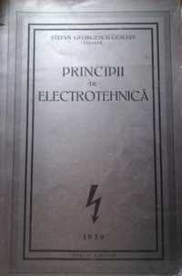 Principii de Electrotehnica 1939 Ștefan Georgescu - Gorjan