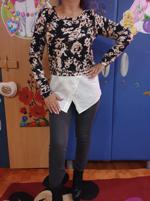 Blugi H&M+bluza Bershka, ambele la doar 45 lei