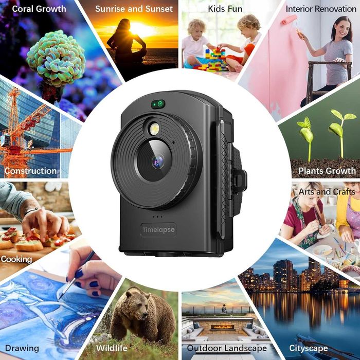 Timelapse camera Capture Life's Beauty Nou!