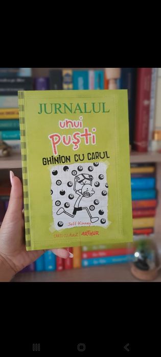Jurnalul unui puști-,,Ghinion cu carul"-vol.8