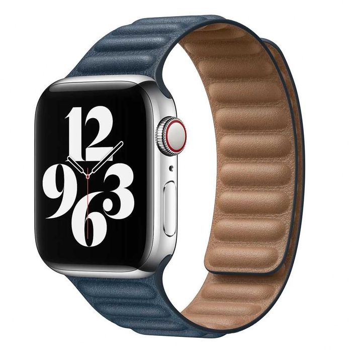 Curea piele magnetica Apple Watch 11 10 9 8 7 42/44/45mm / Ultra 49mm