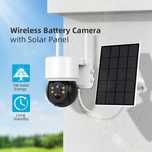 Соларна Wi-Fi Камера 5MP, със самозареждащи се акумулаторни батерии