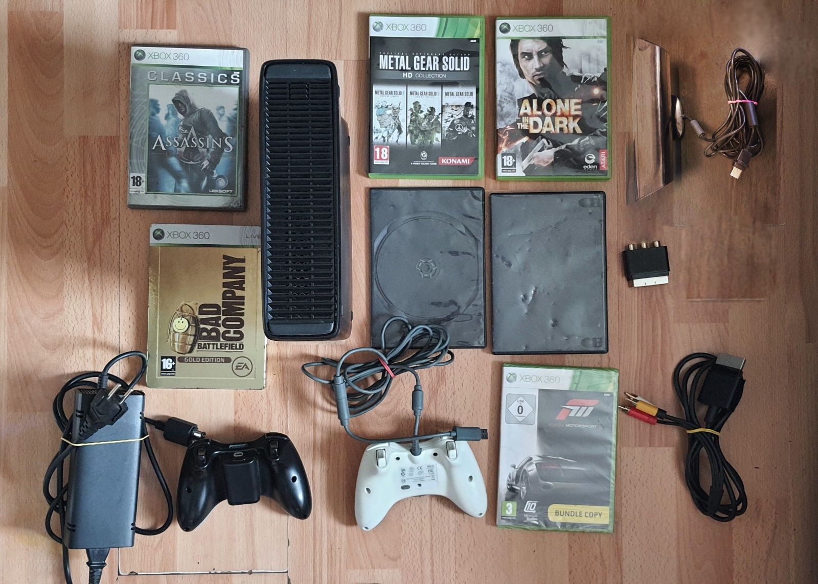 Xbox 360 Slim Original Complet+Kinect+7 jocuri