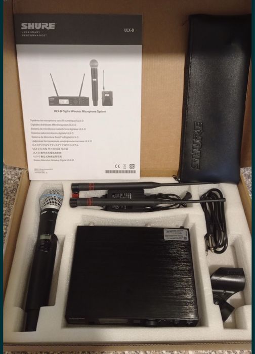 Shure ULXD BETA 58, model PLACA MARE, pret fix,
