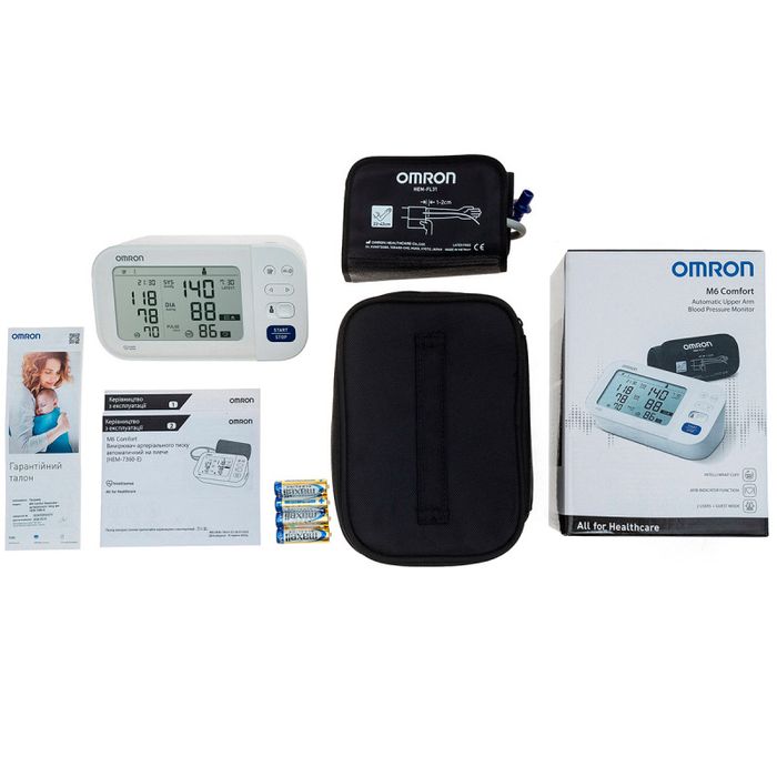 Тонометр OMRON M6 Comfort (HEM-7360-Е) гарантя 1 год