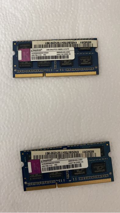 ОЗУ DDR3 4 ГБ (2+2) для ноутбука