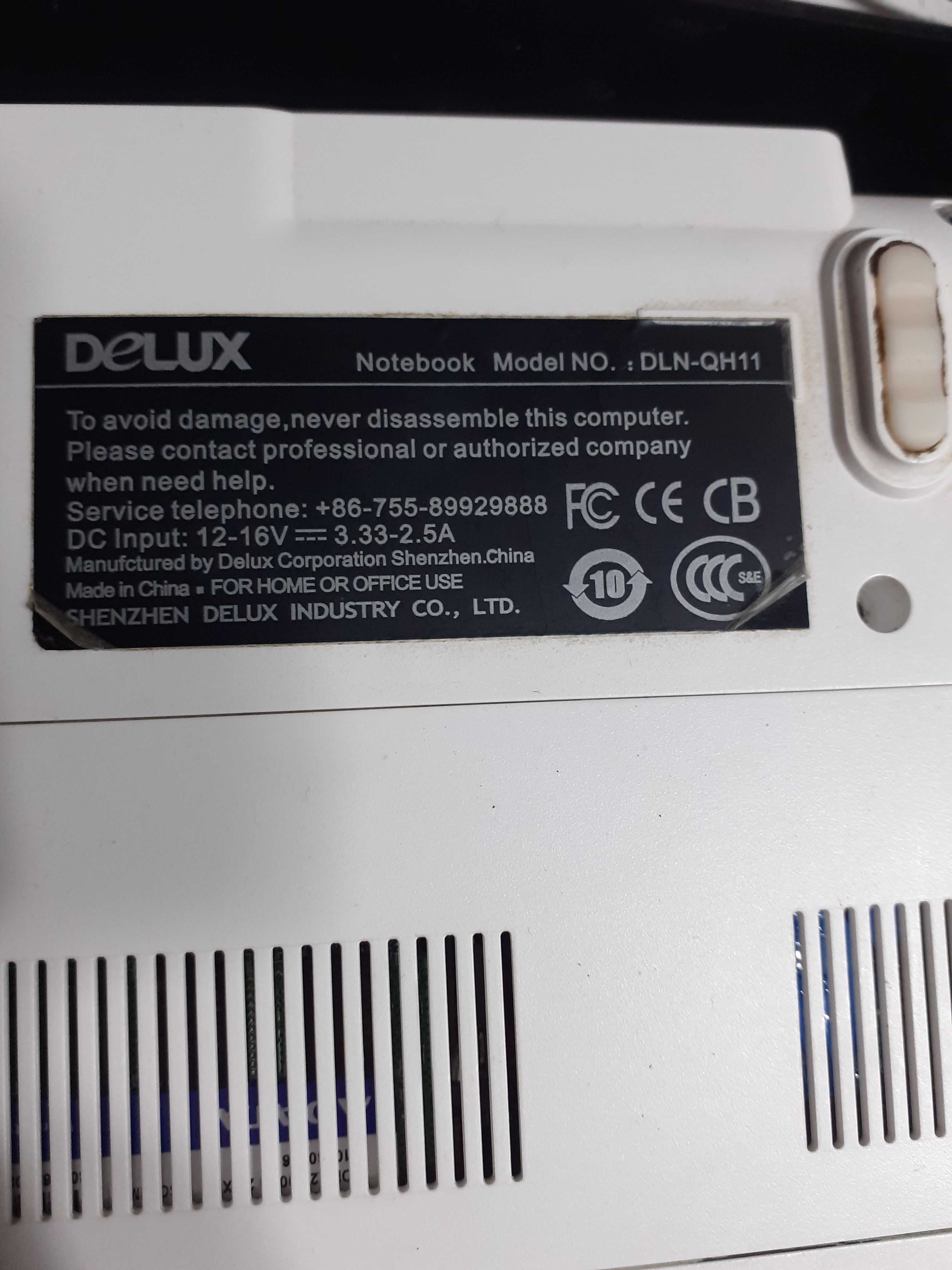 Delux DLN-QH11 на части