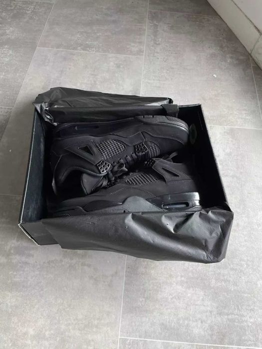Jordan 4 Black Cat (40.5/41/42/44) FULLBOX | Livrare cu verificare