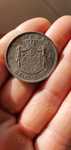 Moneda argint cu regele Mihai din 1944