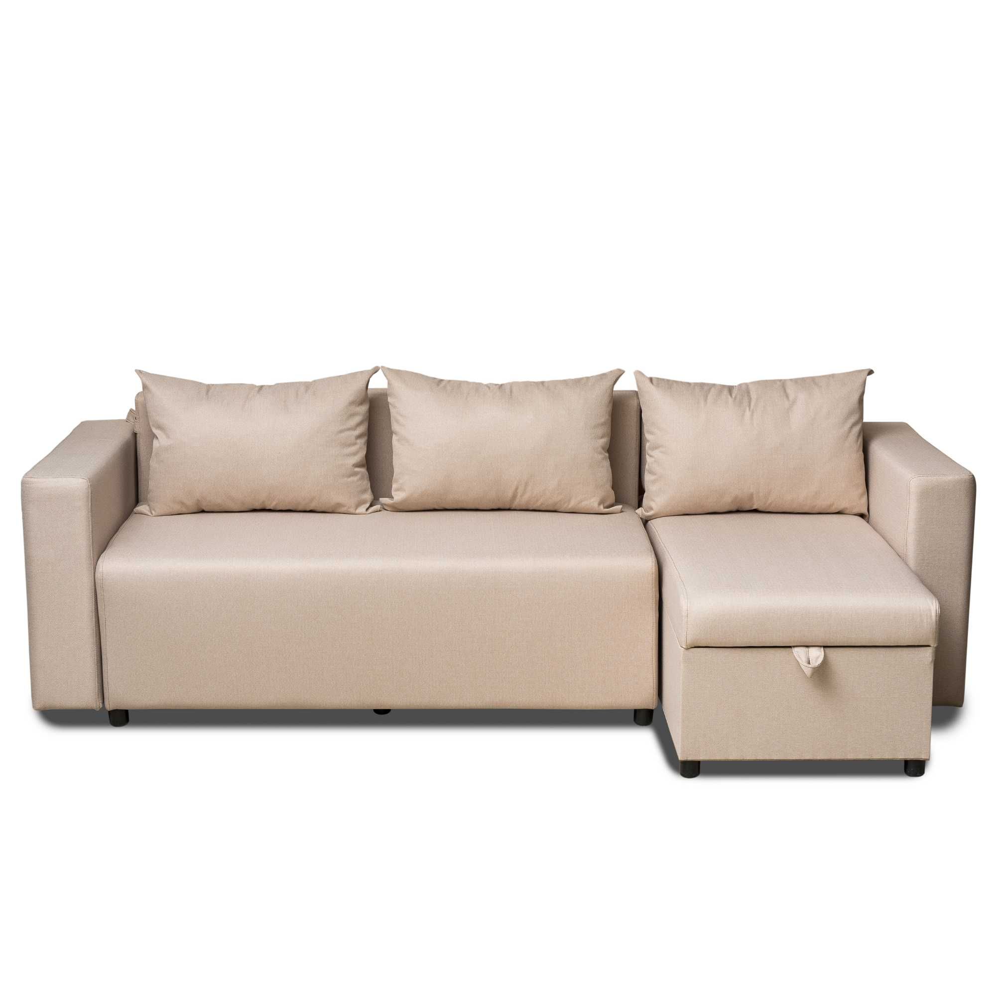Новый диван угловой Сити 3 бежевый мягкая мебель Доставка бесплатно