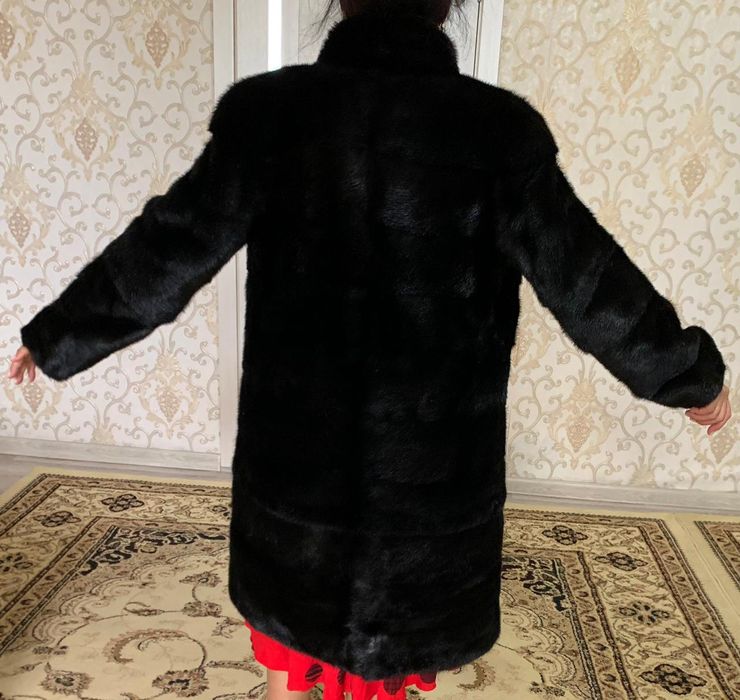 Норковая.   Шуба