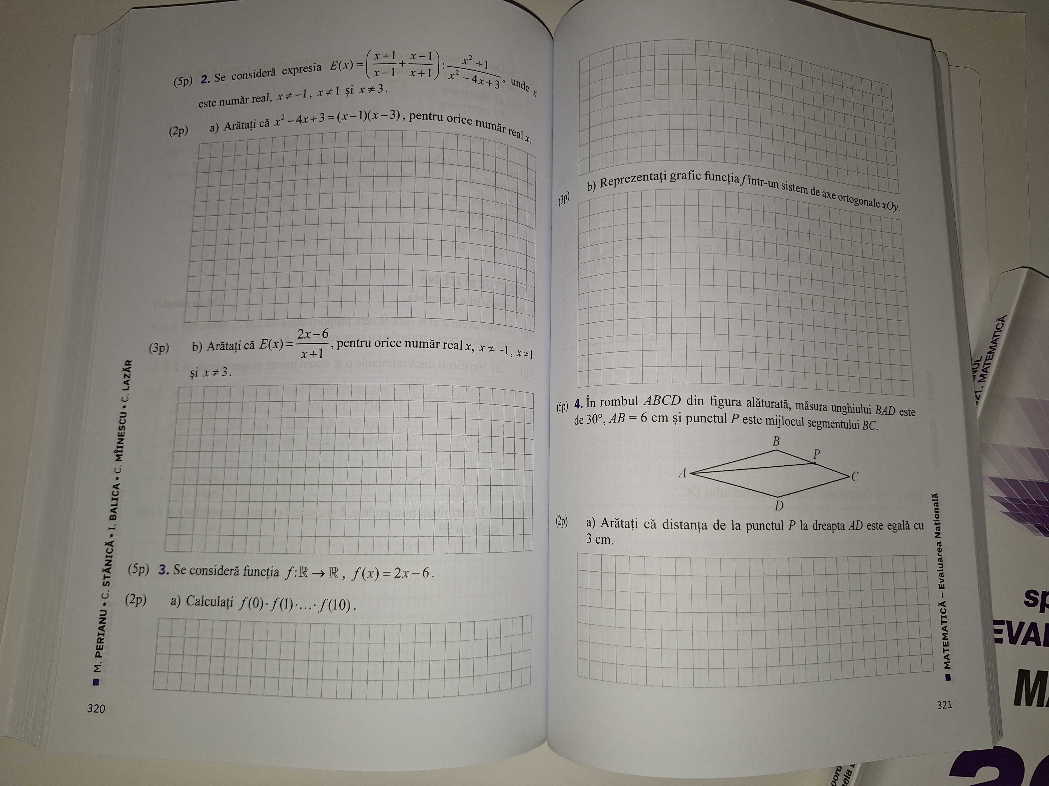 culegere Evaluarea națională 2021. MATEMATICĂ. Clasa a VIII-a artKlett