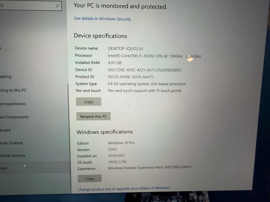 Tableta Microsoft Surface Pro 3 - i5 / 4Gb Ram / 1128Gb SSD + tastatur