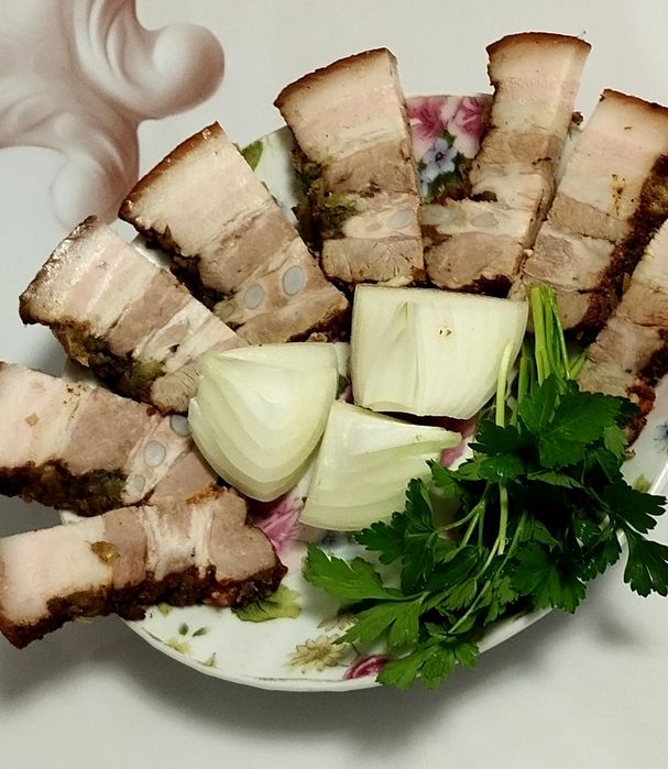 Грудинка вареная.