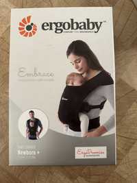 Marsupiu/sistem de purtare pentru bebelusi Ergobaby Embrace