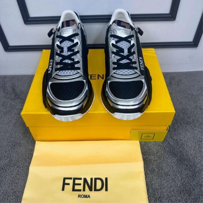 FENDI FLOW | Black & Silver Edition {39-45}