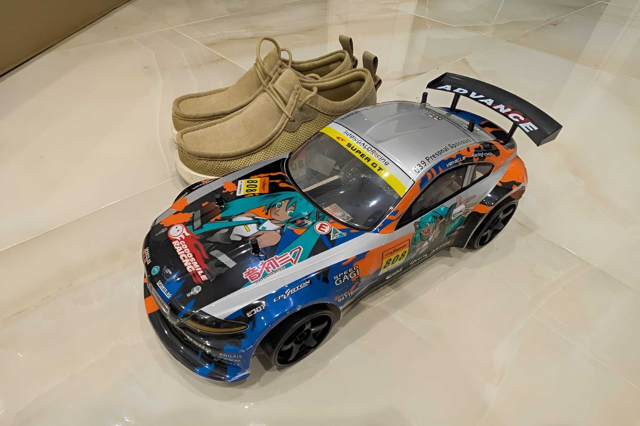 Огромна 1:10 Високоскоростна RC Дрифт Количка BMW Скорост 40-70 км/ч