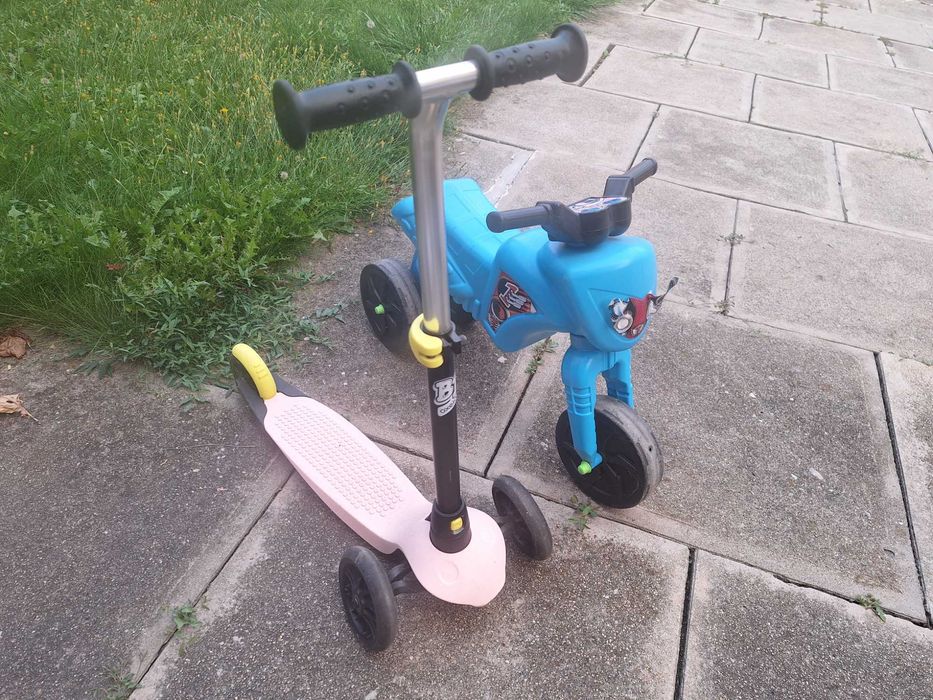 Vand trotineta si motocicleta