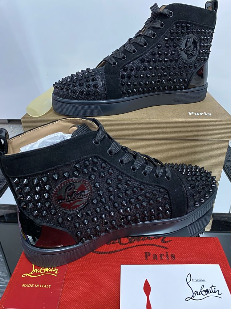 Adidasi Christian Louboutin Piele Naturala Full Box Premium