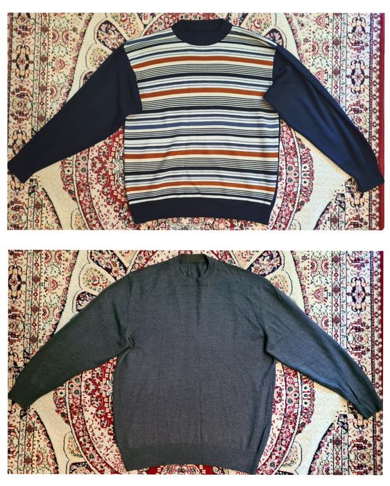 Свитера новые на крупного мужчину