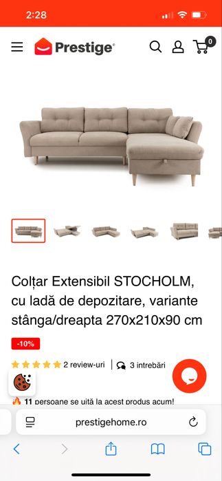 Coltar extensibil