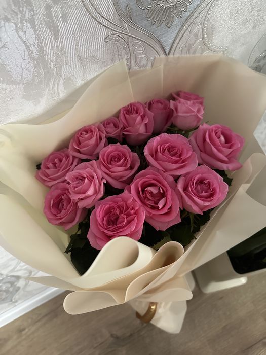 свежие цветы 15 шт