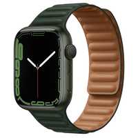 Apple Watch Кожена Магнитна Каишка  8 | 7 | 6 | SE | 5 | 4 Ultra