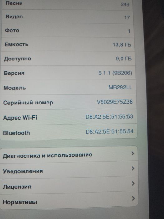 Таблет iPad      MB292 LL