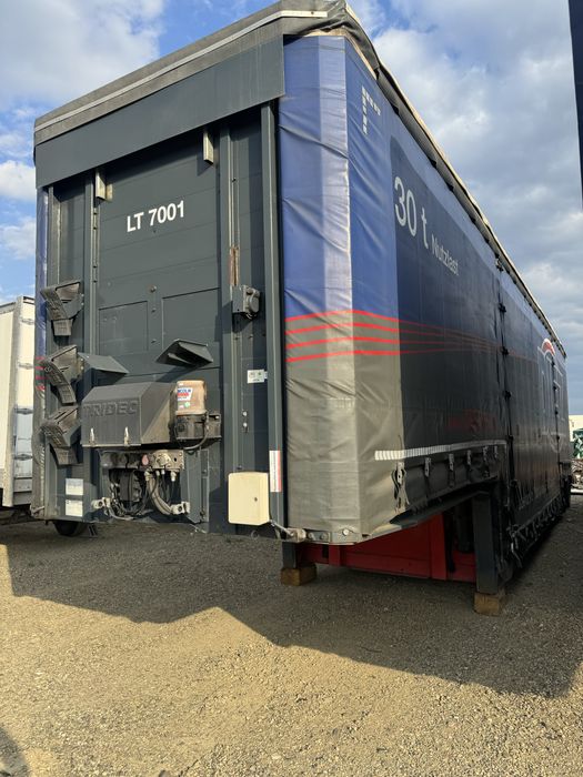 VARIANTE / Trailer agabaritic MEUSBURGER MPG-2 - 2 axe viratoare