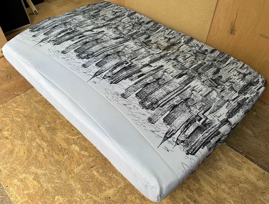 Canapea Extensibila cu Lada; Pat cu Saltea 180x115 cm