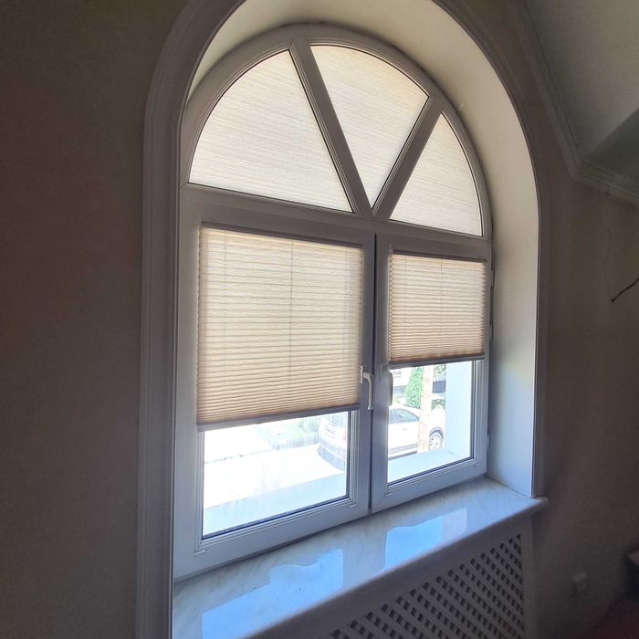 Jalyuzi Жалюзи ПЛИССЕ без сверления окон