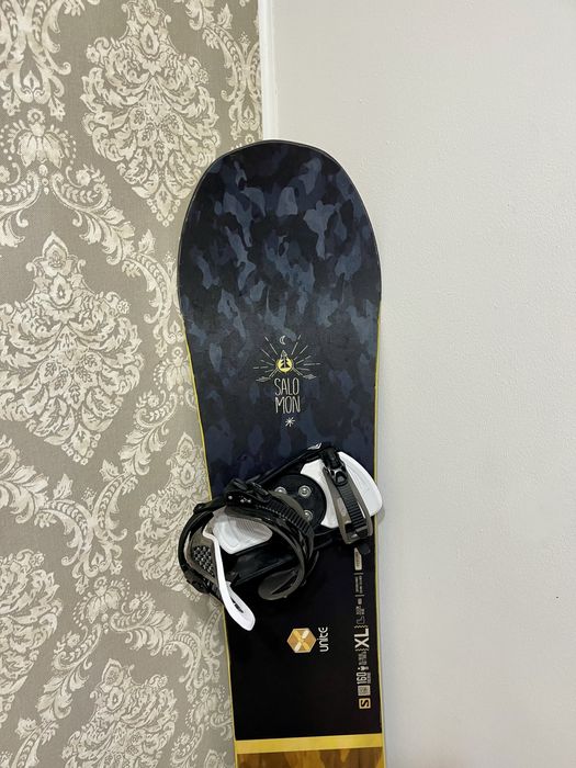 Placa snowboard 160 cm wide salomon cu legaturi