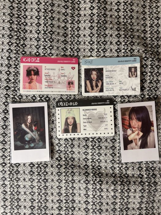 Фотокарты I-dle (ex, (G)I-dle)