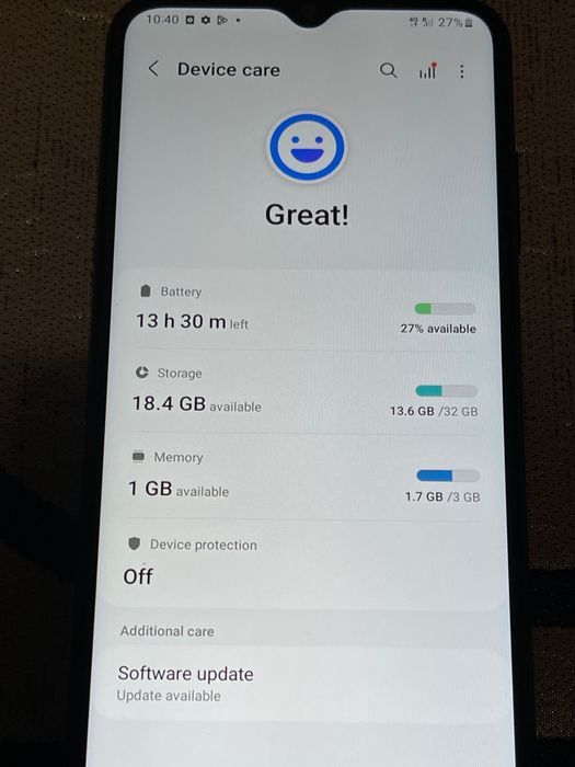 Samsung galaxy A03s 32gb почти нов