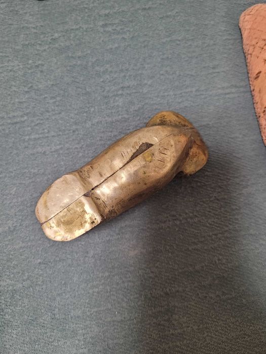 Scrumiera vintage din alama