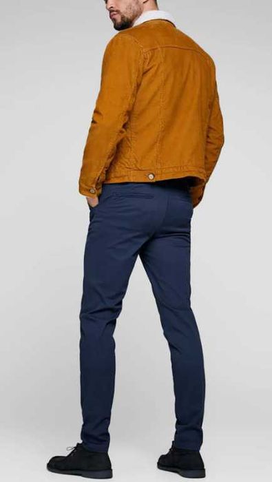 Jack & Jones Pantaloni chino Marco 12150148 Bleumarin Slim Fit W30 L32